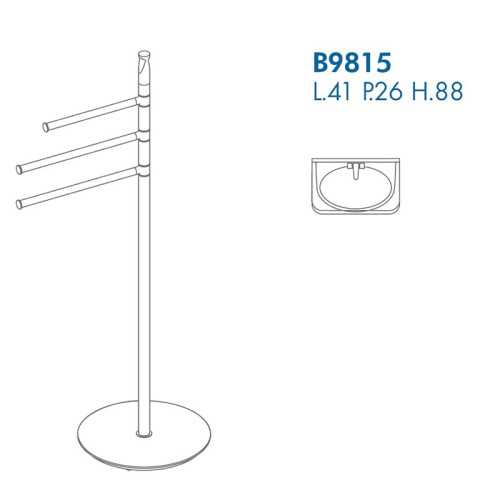 Напольная стойка  Colombo Design Planets B9815.000