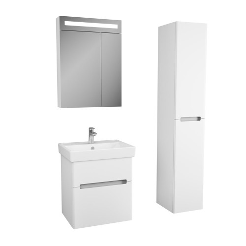 Тумба OWL 1975 Nyborg 60, 2 ящика, белая