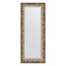Зеркало настенное с фацетом EVOFORM в багетной раме фреска, 56х136 см, BY 1259