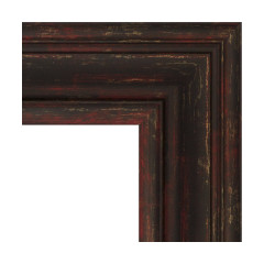 Зеркало настенное EVOFORM в багетной раме тёмный прованс, 82х102 см, BY 3286