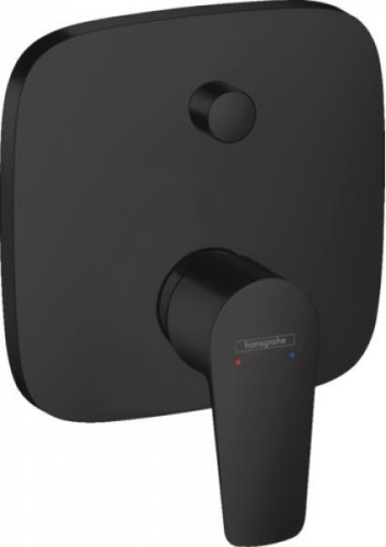 Смеситель для ванны, однорычажный, СМ, со встроенной защитной комбинацией, матовый черный Talis E 71474670