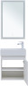 Мебель для ванной Aquanet Nova Lite 50 белый глянец (с дверецей)