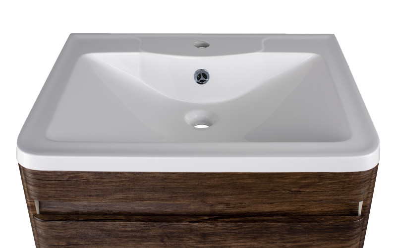 Тумба подвесная Style Line Атлантика 60, Люкс старое дерево, PLUS