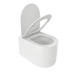 Подвесной безободковый унитаз Cerutti SPA TANARO Aria CT8910