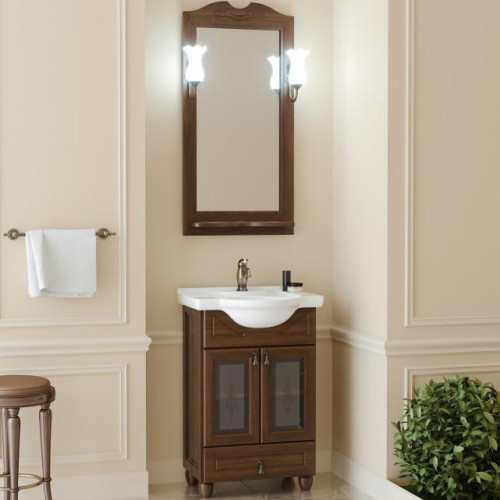 Комплект мебели для ванной Opadiris Тибет 50 со стеклом