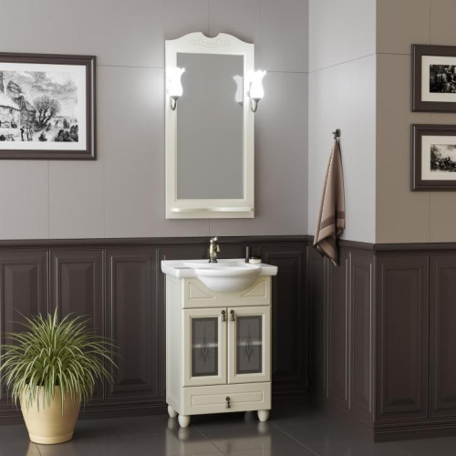 Комплект мебели для ванной Opadiris Тибет 50 со стеклом