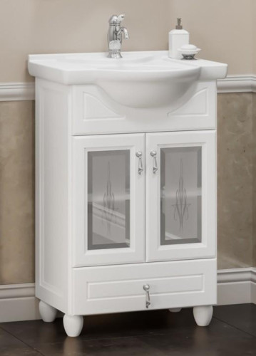 Комплект мебели для ванной Opadiris Тибет 50 со стеклом