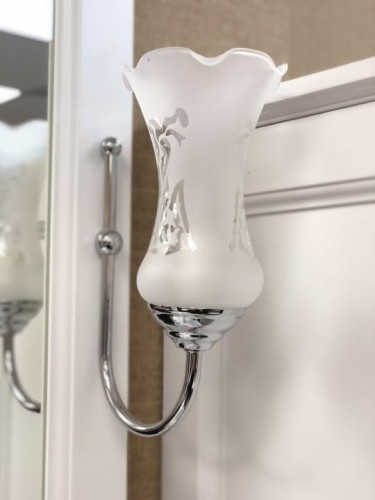 Комплект мебели для ванной Opadiris Тибет 50 со стеклом