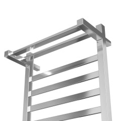 Полотенцесушитель электрический с полочкой (лесенка) Bauedge Hotel Shelf DB-0005, 50x80 см