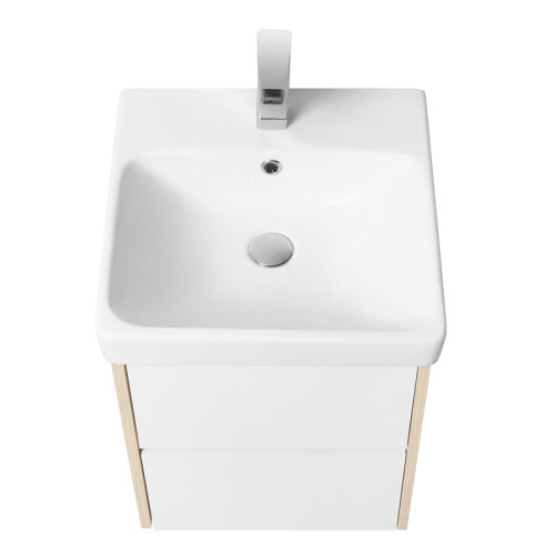Тумба под раковину AQUATON Сканди 45 подвесная, дуб верона (1A251601SDB20)