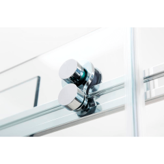 Душевая дверь в нишу  Black&amp;White S218 1000х1950