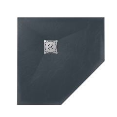 Душевой поддон трапеция RGW ST/T-G Графит арт. 16155100-02