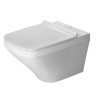 Унитаз подвесной Duravit Durastyle без смывного края, с сиденьем 373x540x393, белый (45510900A1)