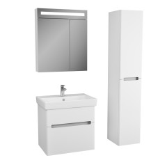 Тумба OWL 1975 Nyborg 70, 2 ящика, белая