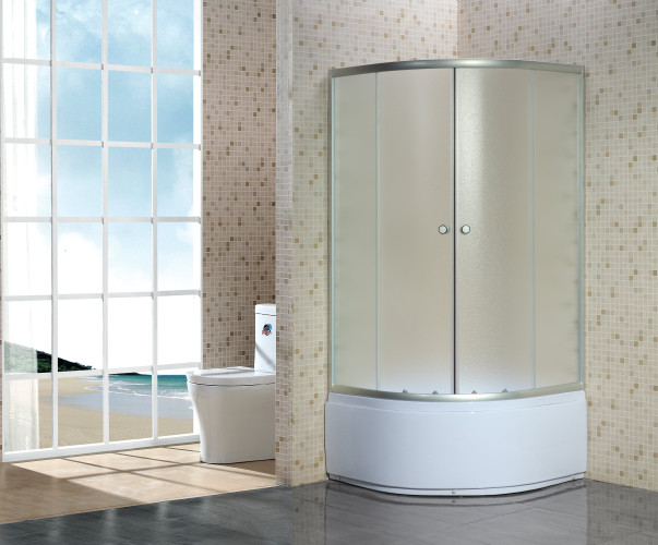 Душевой уголок Niagara NG-006-14 (900х900х1950) высокий поддон стекло МАТОВОЕ