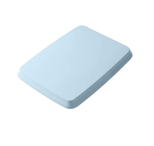 Сидение для унитаза Artceram Civitas с крышкой шарниры-хром голубой ГЛЯНЦЕВЫЙ (замена на матовый CIA010 32 71 Matt)