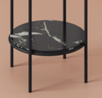 Мебельная полка Artceram Vogue 2.0 marquinia black