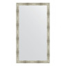 Зеркало напольное EVOFORM в багетной раме алюминий, 111х201 см, BY 6024