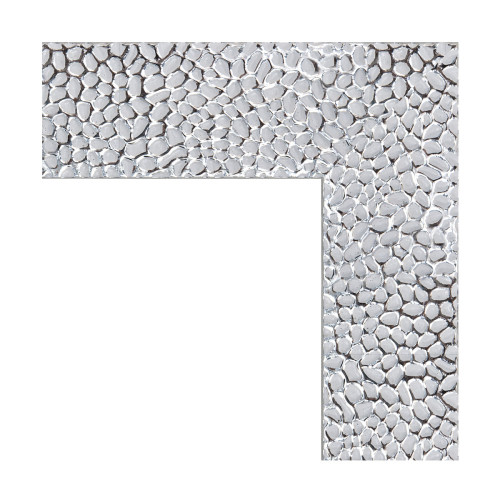 Зеркало напольное EVOFORM в багетной раме чеканка белая, 108х198 см, BY 6184