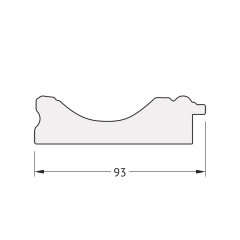 Зеркало настенное Polygon EVOFORM в багетной раме серебряный акведук, 62х77 см, BY 7202