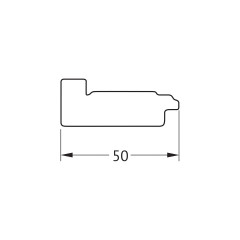Зеркало настенное Octagon EVOFORM в багетной раме состаренное дерево, 69х69 см, BY 7414
