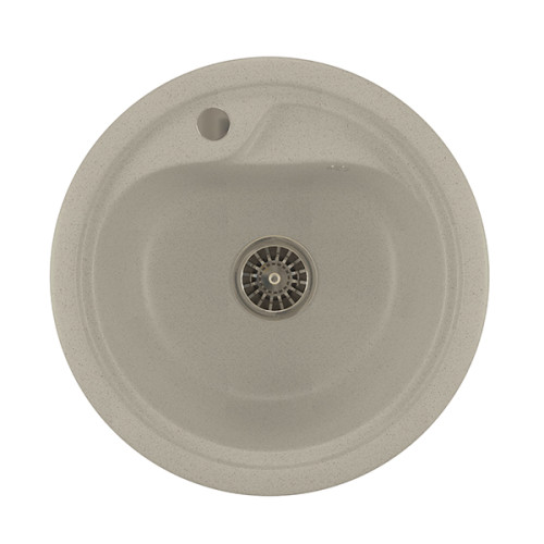 Мойка из искусственного мрамора MIXLINE ML-GM10 44x44 (533152)