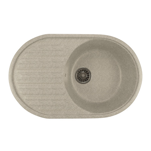 Мойка из искусственного мрамора MIXLINE ML-GM16 45,5x72 (525109)