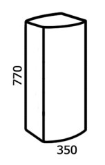 Полупенал Astra Form Сити RAL