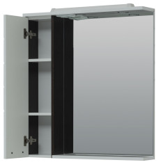 Зеркало-шкаф Aquanet Сити 85 R венге