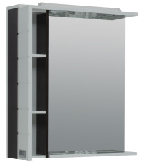 Зеркало-шкаф Aquanet Сити 85 R венге