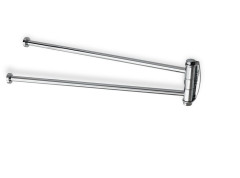 Stil Haus Pegaso, полотенцедержатель двойной поворотный, цвет хром