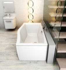 Смеситель врезной каскадный для ванн RS 025.00