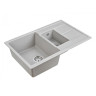 Мойка кварцевая Paulmark FESTE, PM237850-GR, серый, 775х495 мм, Paulmark