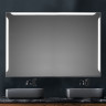 Xpertials ALICE, зеркало 120х80 см, LED свет, вкл/выкл с диммером, профиль матовый хром