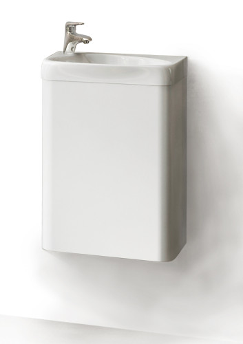 Тумба под раковину RAVAL Bionica 40 подвесная белая (Bio.01.40/P/W)