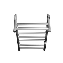 Полотенцесушитель электрический с полочкой (лесенка) Bauedge Stil Shelf DB-0024, 50x80 см