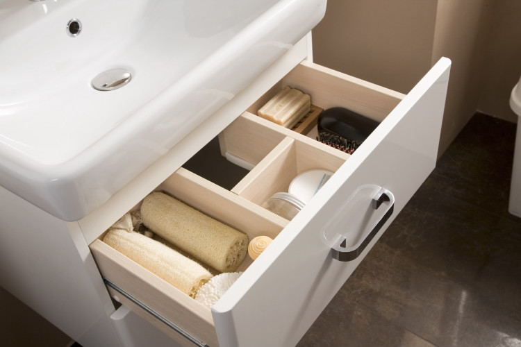 Тумба под раковину AQUATON Америна 60, белая (1A135401AM010)