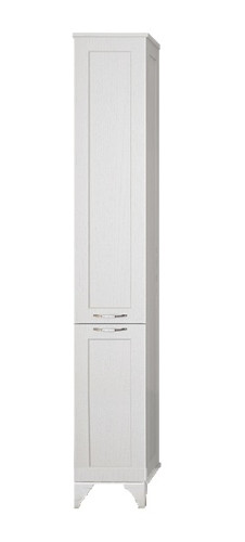 Пенал напольный AQUATON Леон Дуб белый (1A187903LBPS0)