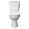 Унитаз-компакт Керамин Гольф R Инкоэр 360х620х750 напольный, с жестким сиденьем, с двухрежимной спускной арматурой (РФ) и скрытым креплением (CS00087112)