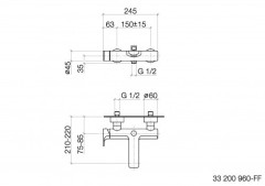 Смеситель Dornbracht Cult 33.200.960.00