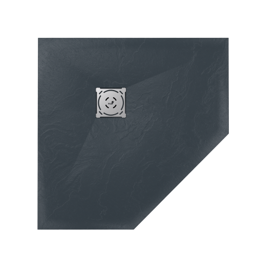 Душевой поддон трапеция RGW ST/T-G Графит 16155088-02