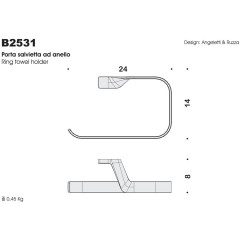 Полотенцедержатель Colombo Design Alize B2531
