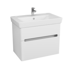 Тумба OWL 1975 Nyborg 80, 2 ящика, белая