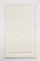 Batex Ama, односторонний квадратный коврик из 100% биохлопка, размер 55х65 см, цвет кремовый