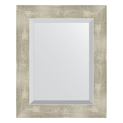Зеркало настенное с фацетом EVOFORM в багетной раме алюминий, 41х51 см, BY 1361