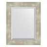 Зеркало настенное с фацетом EVOFORM в багетной раме алюминий, 41х51 см, BY 1361