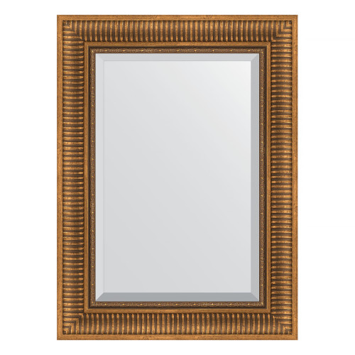 Зеркало настенное с фацетом EVOFORM в багетной раме бронзовый акведук, 57х77 см, BY 3388