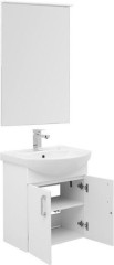 Мебель для ванной Aquanet Ирис 60 белый (2 дверцы)