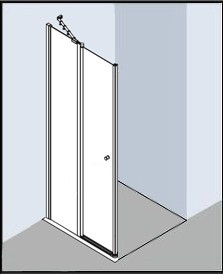 Душевая дверь Kermi Ibiza 2000 I2 EOL 080181AK