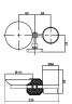 Держатель со стаканом и мыльницей Antik Duo 081902 Br
